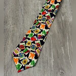 Allyn Neck Tie Vegetable Seeds Theme OC26
